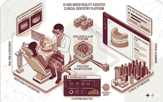 AI and Mixed Reality Assisted Clinical Dentistry
